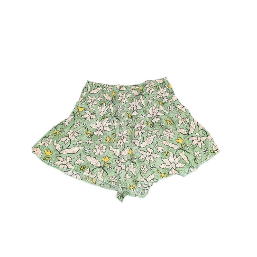 Aerie Real Me Smocked Boho Jungle Short Women's M
